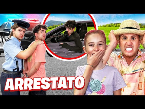 GIORGIA RUBA LA MACCHINA DI PAPÀ SALVO E LA POLIZIA ARRESTA CUGINO STEFANO E FINISCE IN PRIGIONE!