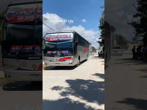 Llegando Transportes Lila - Por la ruta del campo Colón, Marcala, La Paz #radiomarcala
