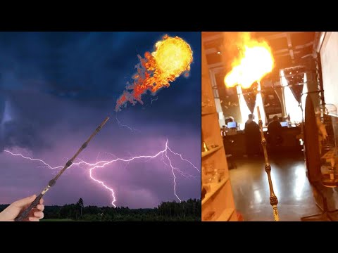 Harry Potter Magic Wand Fireball Unbox And Review - Does It Work？