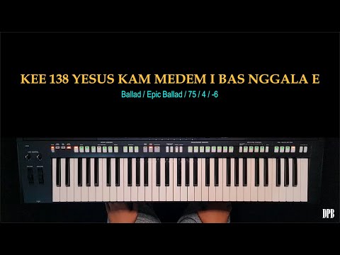 Kitab Ende-Enden (KEE) GBKP 138 Yesus Kam Medem I Bas Nggala E - Kibordis KEE