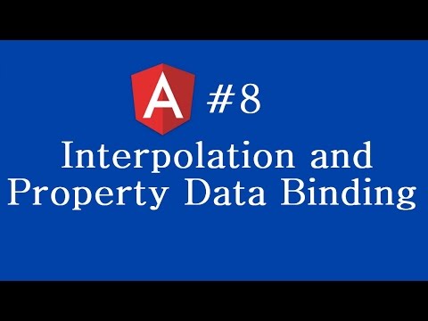 Angular 2 Tutorial 8 Interpolation and Property Data Binding