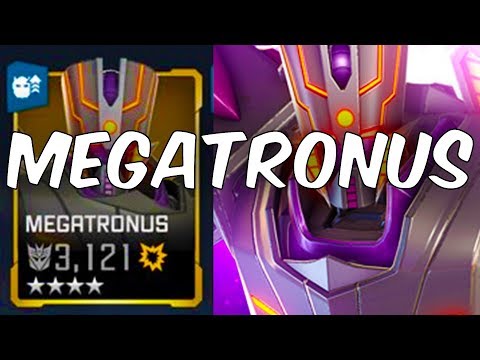 4 STAR MEGATRONUS UNLOCK, RANK UP & GAMEPLAY! - Transformers: Forged To Fight