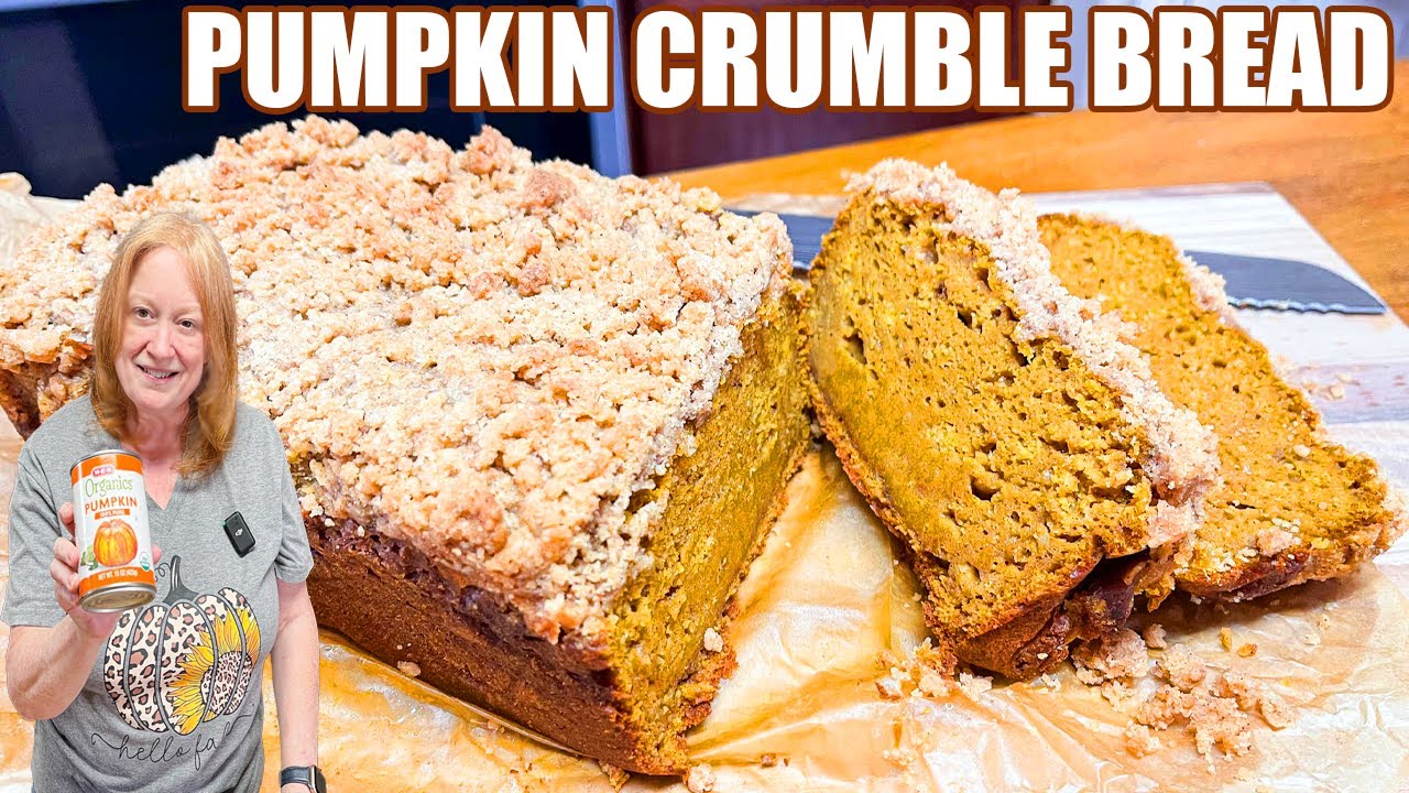 PUMPKIN CRUMBLE BREAD