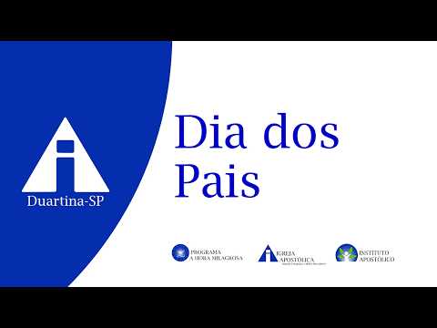 Reunião Especial: Dia dos Pais - 09/08/2026 - Duartina/SP..