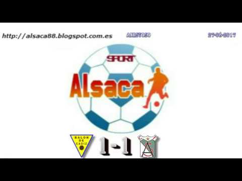 ALSACA2017 Balón de Cádiz CF - Atlético Sanluqueño Amistoso Temporada 2017-18