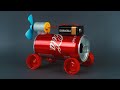 How To Make An Easy Toy Car From A Coca Cola Can Simple Toy Ideas