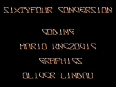 Lethal Xcess introduction screen - Atari ST