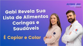 Lista de Alimentos Coringas e Saudveis da Gabi (No Deixe Faltar na Sua Tambm!)