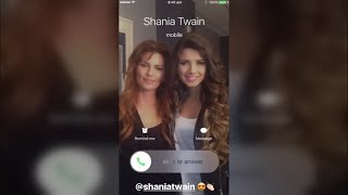Shania Twain - Light Of My Life - Promo #3 on Paula Fernandes Instagram Stories