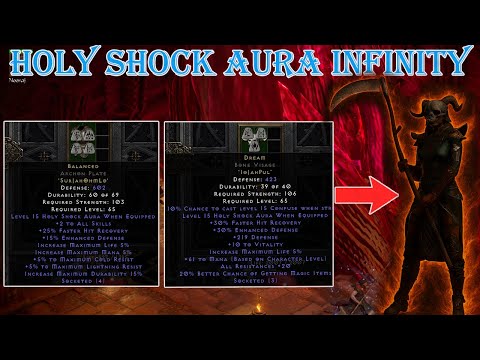 [MOD]Holy Shock Aura + Infinity – The Ultimate Fast Clear Build in Diablo 2 Resurrected