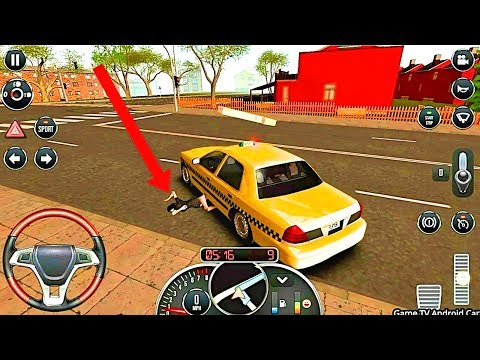 Taxi Sim 2016 #2 - CRAZY DRIVER! Taxi Game Android IOS gameplay