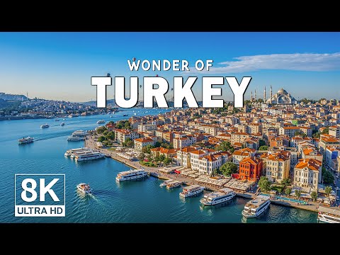 Wonders of Turkey – Explore Ruins, Bazaars, and Turquoise Seas | Travel Video 4K