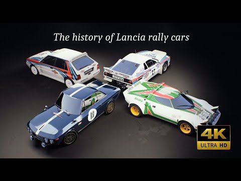 The history of Lancia rally cars.