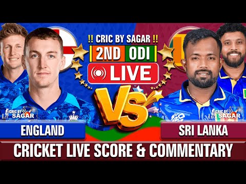Sri Lanka vs England | 2nd ODI | Cricket Live Score & Commentary