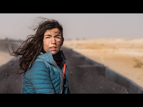 24 Hours on a CARGO TRAIN in the Sahara Desert