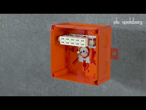 Video Doza WKE6 E30/60/90,5x16mmp 200x250x120 rezistenta la foc inclusiv conexiunile