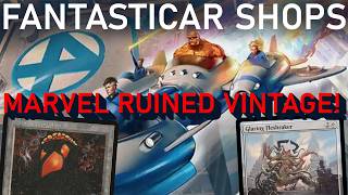THE CAR IS BROKEN! Vintage Fantasticar Raker Shops. Marvel Commander MTG
