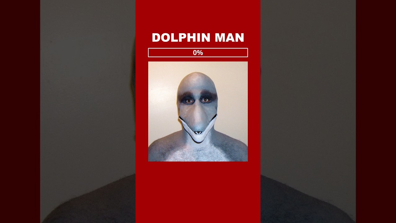 Dolphin Man #shorts #creepy