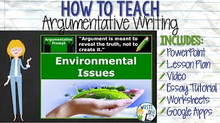 How to Write an Argumentative Essay - Environmental Issues - Preview