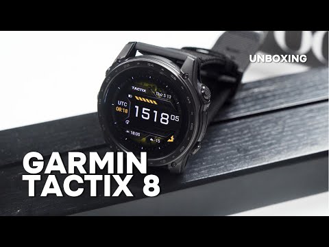 Unbox Garmin Tactix 8 – Trải nghiệm đầu tiên & đánh giá nhanh!