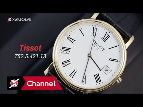 Mở hộp và đánh giá nhanh đồng hồ Tissot T52.5.421.13