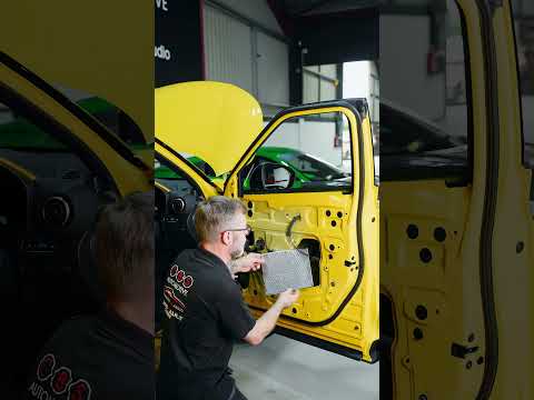 Watch This Car Door Get a Noise-Blocking Upgrade!