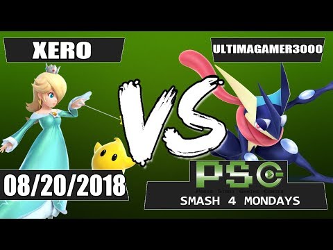 PSG Smash 4 Mondays: IANB Xero (Rosalina & Luma) vs Ultimagamer3000 (Greninja) - Winners Round 3