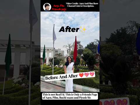 Before And After | ITS ME TIME | PIHOOZZ | Aayu and Pihu Show | Video Credit- ‎@AayuandPihuShow