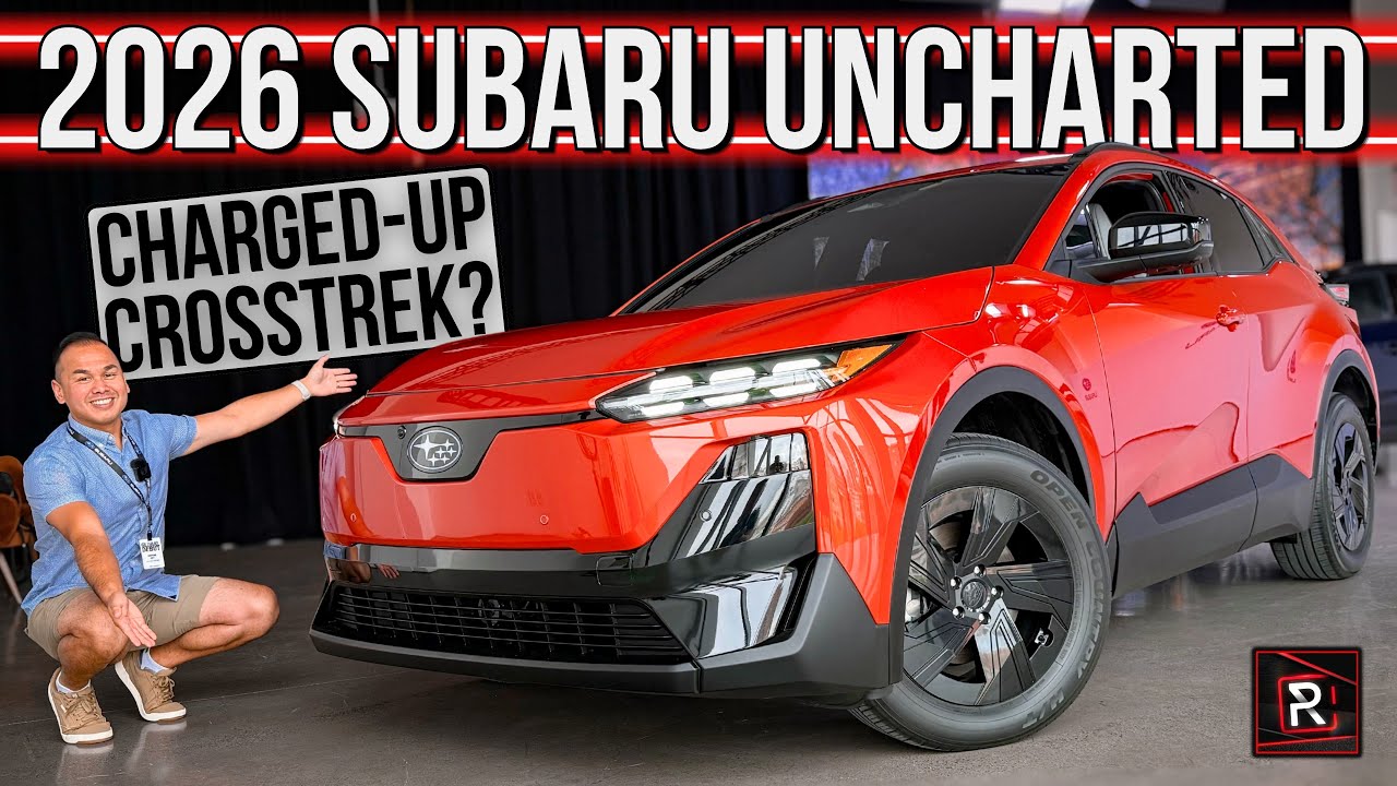 The 2026 Subaru Uncharted Is A Quirky Performance Minded Crosstrek Sized SUV