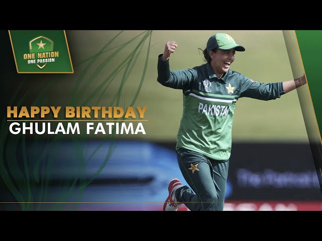 On Ghulam Fatima’s Birthday, Watch Highlights of Her Leg-Spin Magic ✨