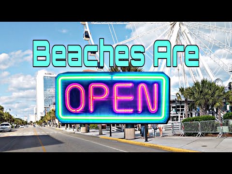Myrtle Beach Boulevard is (mostly) OPEN for Business - 5/1/2020 Ocean Boulevard POV
