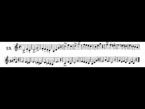 Arban's First Studies- 13