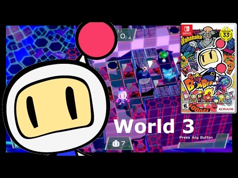 Super Bomberman R - Complete (World 3) - Walkthrough (Veteran Difficulty)
