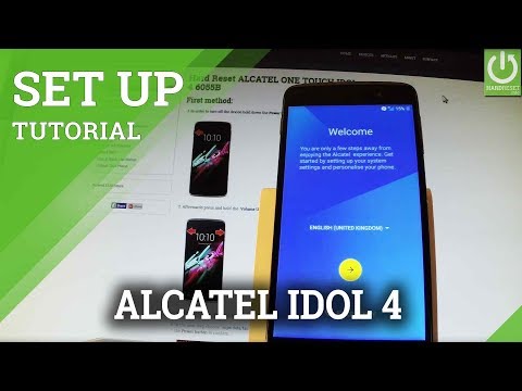How to Set Up ALCATEL ONE TOUCH IDOL 4 - First Configuration