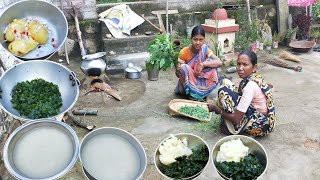 Santali Village Most Popular Desi Pakhal / Panta Bhat