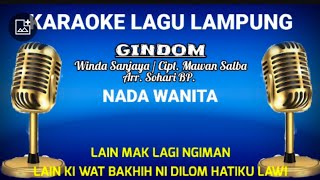 Download lagu KARAOKE LAGU LAMPUNG NADA WANITA - GINDOM - CIPT. MAWAN SALBA - ARR. TAM SANJAYA mp3 Download lagu KARAOKE LAGU LAMPUNG NADA WANITA - GINDOM - CIPT. MAWAN SALBA - ARR. TAM SANJAYA mp3