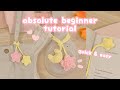 crochet moon & star ♡ headphone accessory | bookmark | bag charm |absolute beginner crochet tutorial