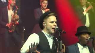 Olly Murs - JAMES BROWN COVERS I Feel Good (HD) @ Odyssey Arena, Belfast, 28th February 2012