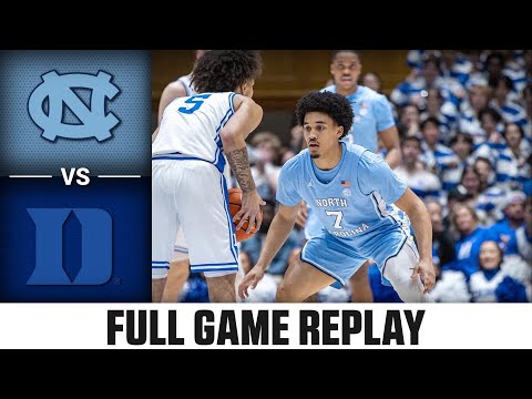North Carolina vs. Duke Full Game Replay | 2023-24 ACC Men’s Basketball