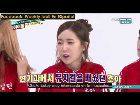 [Sub Español] 140416 Weekly Idol Crayon Pop 2/2