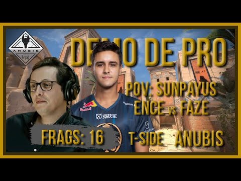 [PT] zorlaK Analisa: PoV SUNPAYUS - ENCE vs FAZE - ANUBIS (T-SIDE) [Demo de Pro]