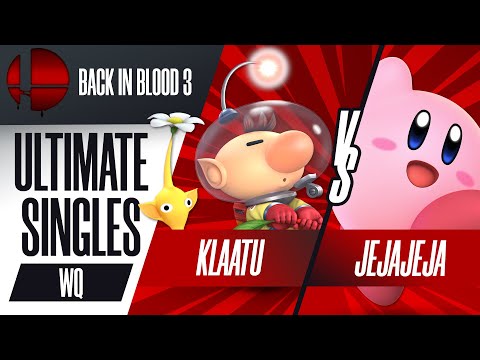 Klaatu vs. JeJaJeJa - Singles Winners Quarters - Back In Blood 3