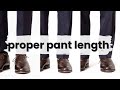 Proper Pants Length (Trouser Break) According to Your Style & Body Type