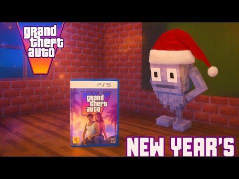 UNBOXING GTA 6 CHRISTMAS PRESENT 2026 - Monster School (Minecraft Animation)