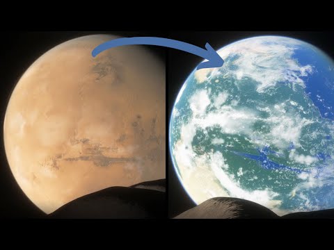What Would Terraformed Mars Look Like?
