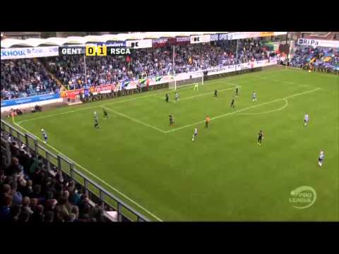 AA Gent - Anderlecht 0-1 verslag stadion vtm HQ 2011