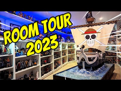 ONE PIECE ROOM TOUR - MORE 5000 FIGURINES - La collection niveau YONKO !!!