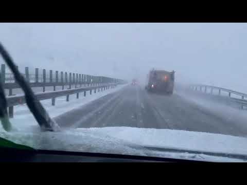 Furtuna zapada A1 - Sibiu - 23 ianuarie