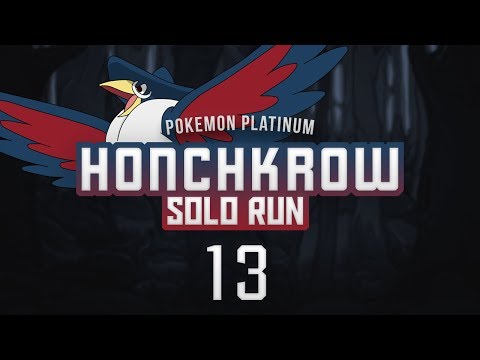 Pokemon Platinum Honchkrow Solo Run Part 13 - Distortion World