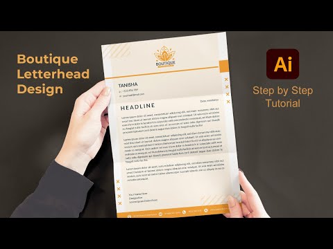How to Design a Letterhead in Adobe Illustrator